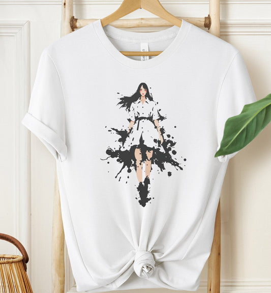 Ink Splatter Dress T-shirt
