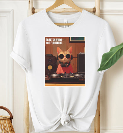 Scratch Vinyl Not Furniture T-shirt