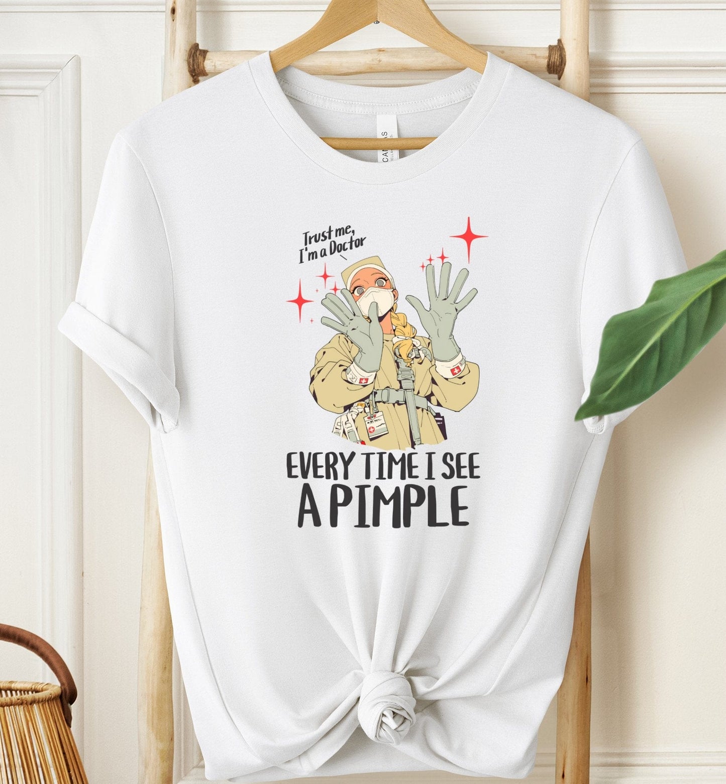 Every Time I See A Pimple T-shirt