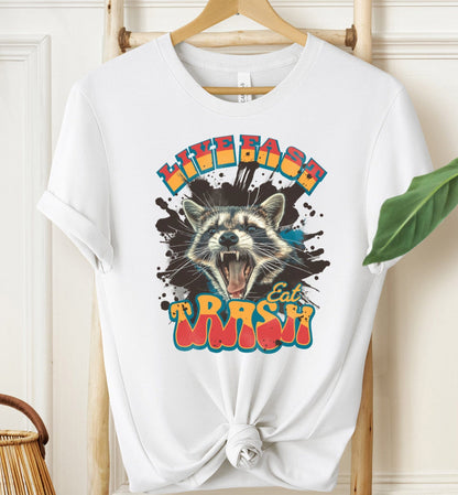 Live Fast Eat Trash T-shirt