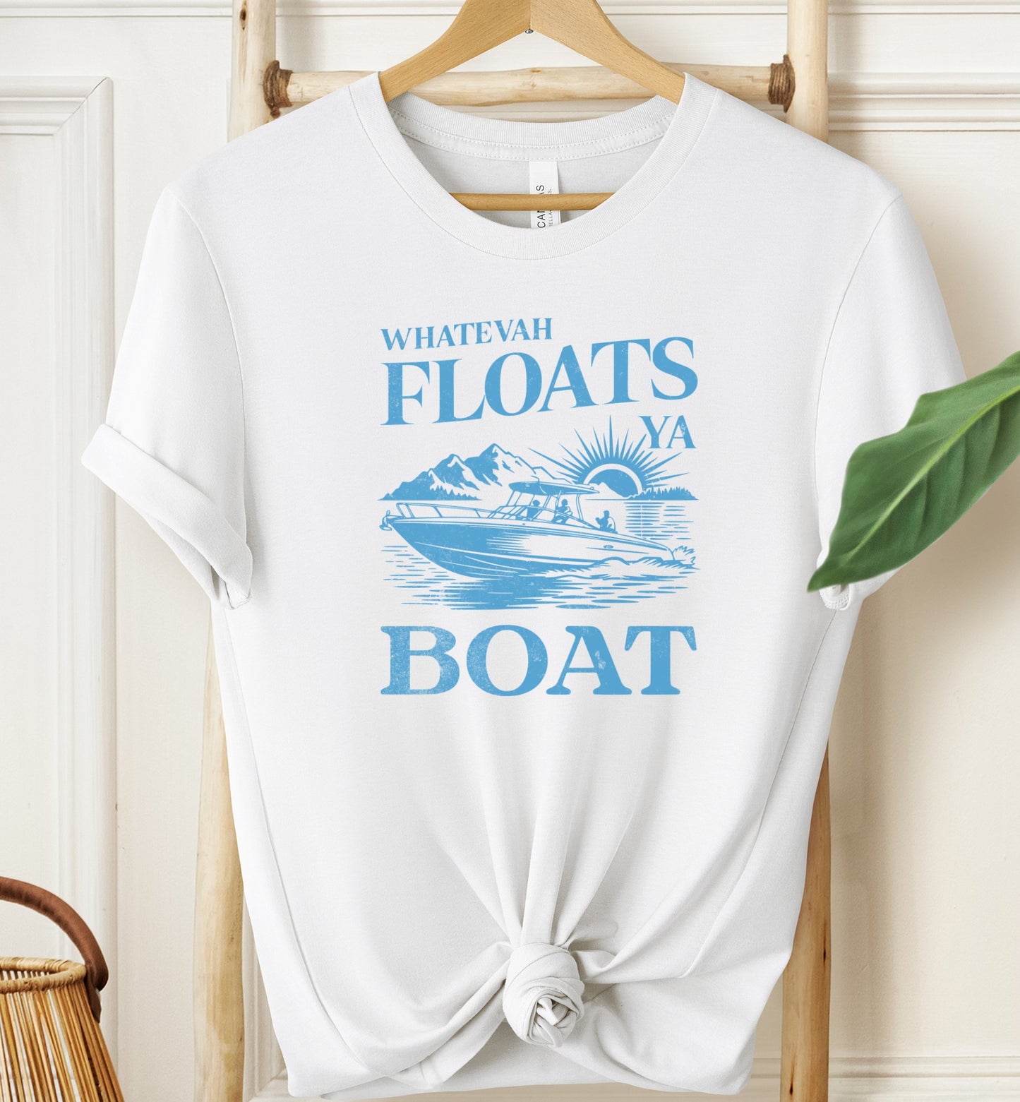 Whatevah Floats Ya Boat T-shirt