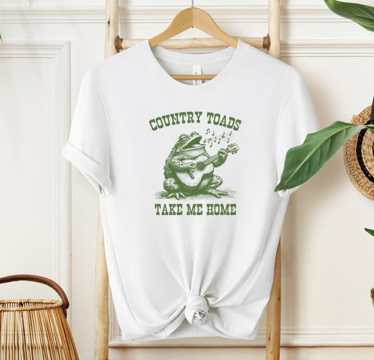 Country Toads Take Me Home T-shirt