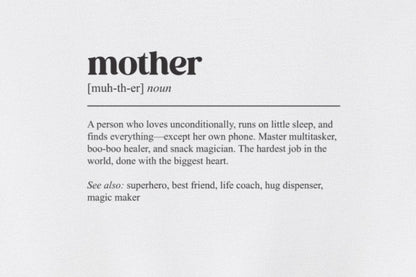 Mother Definition T-shirt