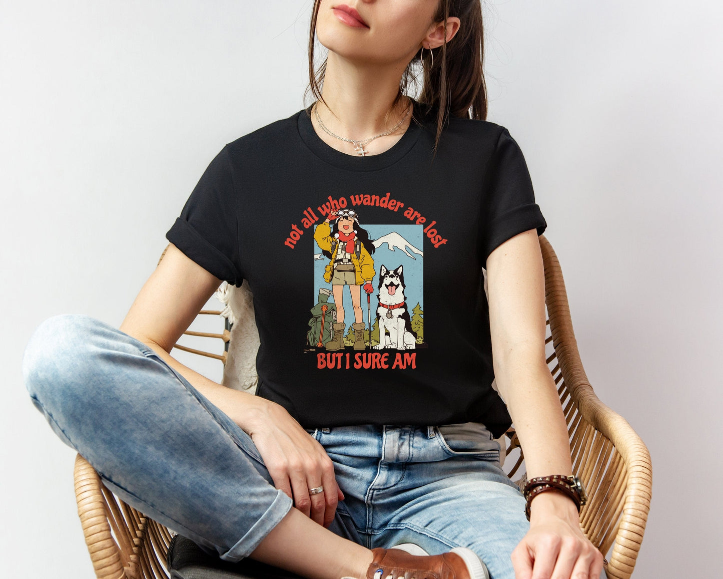 Not All Who Wander T-shirt