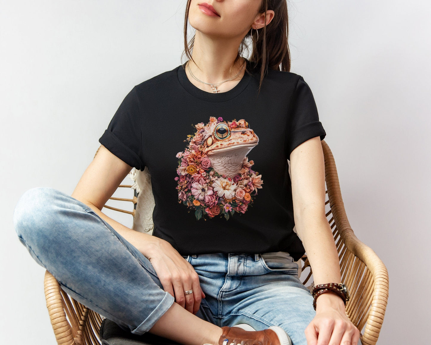 Floral Frog T-Shirt