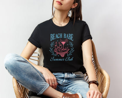Beach Babe Summer Club T-shirt
