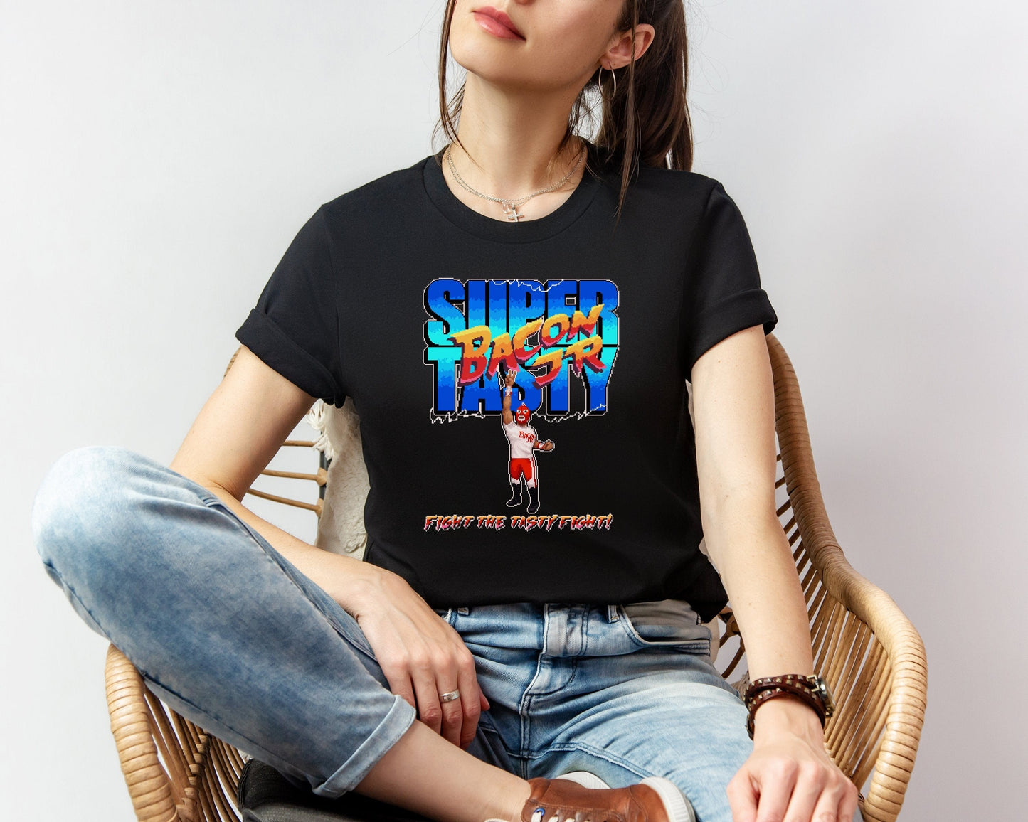 Super Tasty Bacon Jr T-shirt