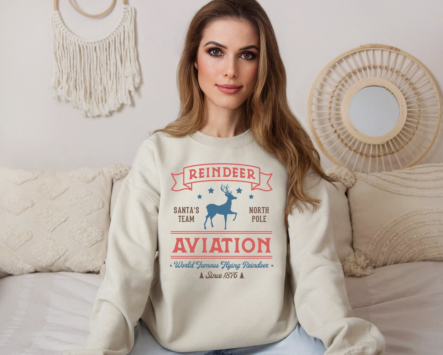 Reindeer Aviation Crewneck