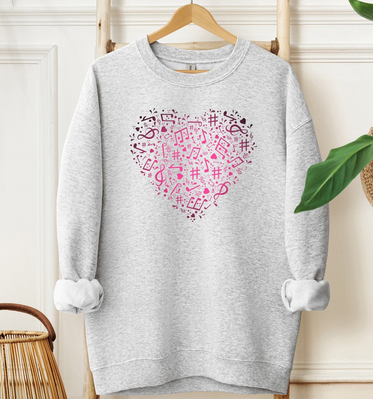 Music Heart Sweatshirt