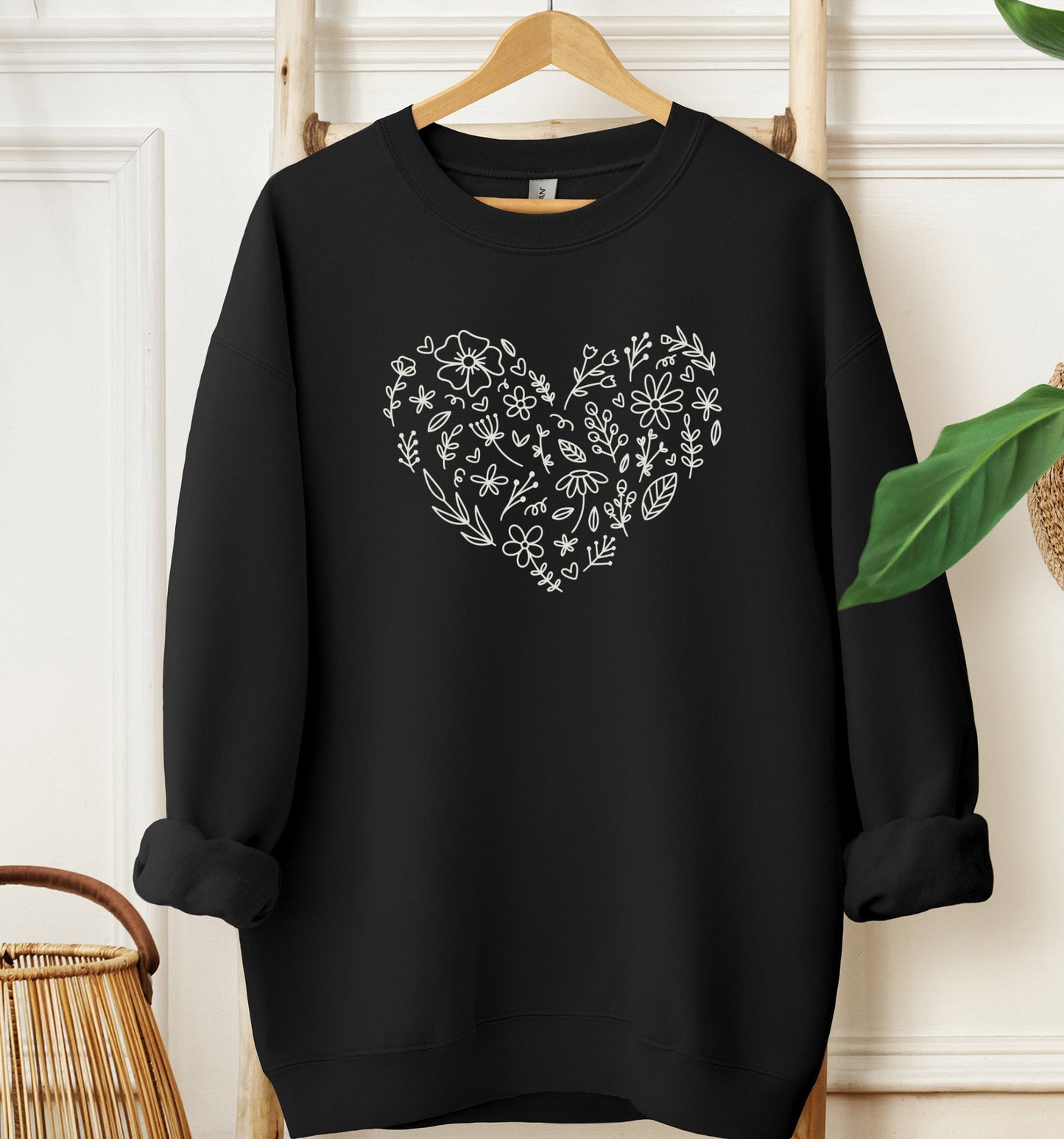 Doodle Flower Sweatshirt