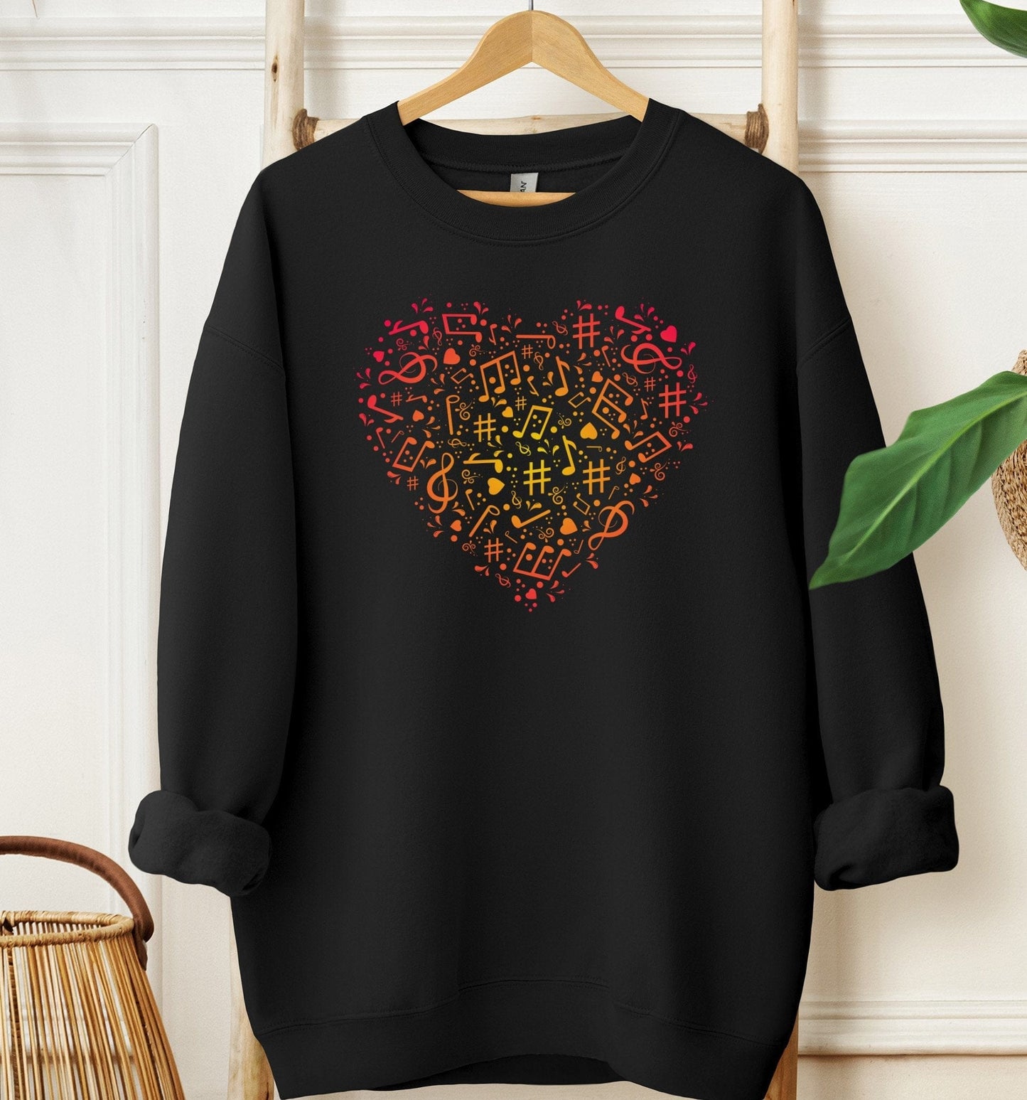 Music Heart Sweatshirt