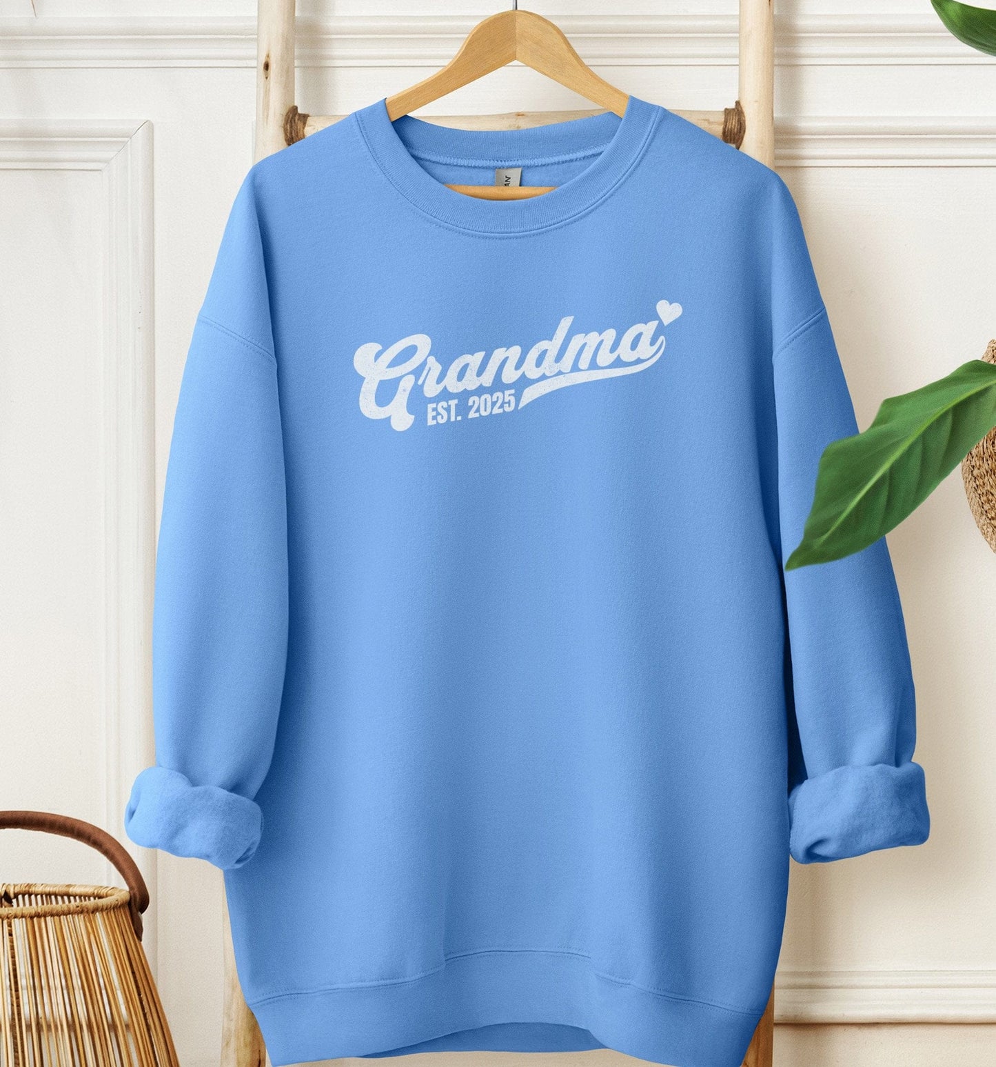 Grandma Heart Est 2025 Sweatshirt