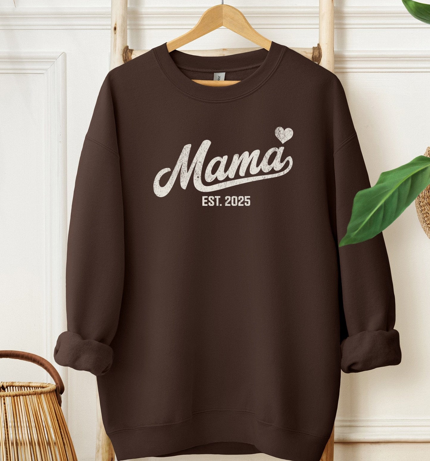 Mama Heart Est 2025 Sweatshirt