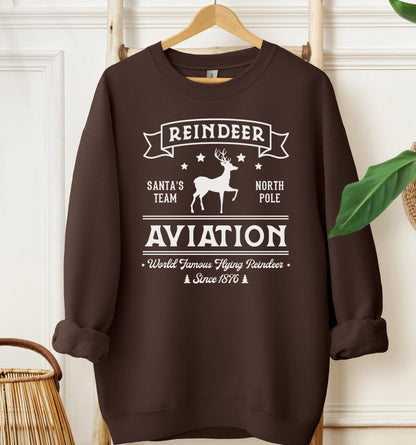 Reindeer Aviation Crewneck