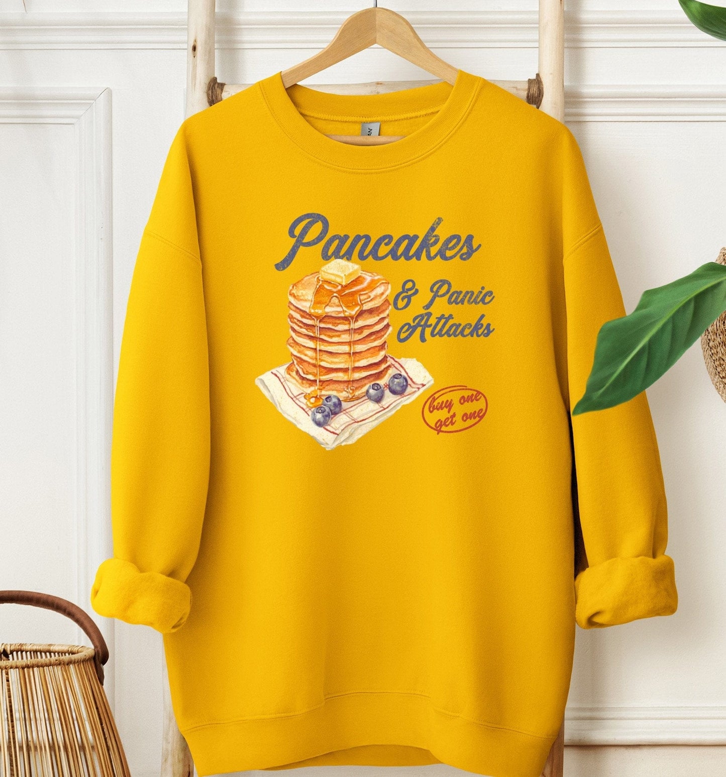 Pancakes & Panic Attacks Sweatshirt