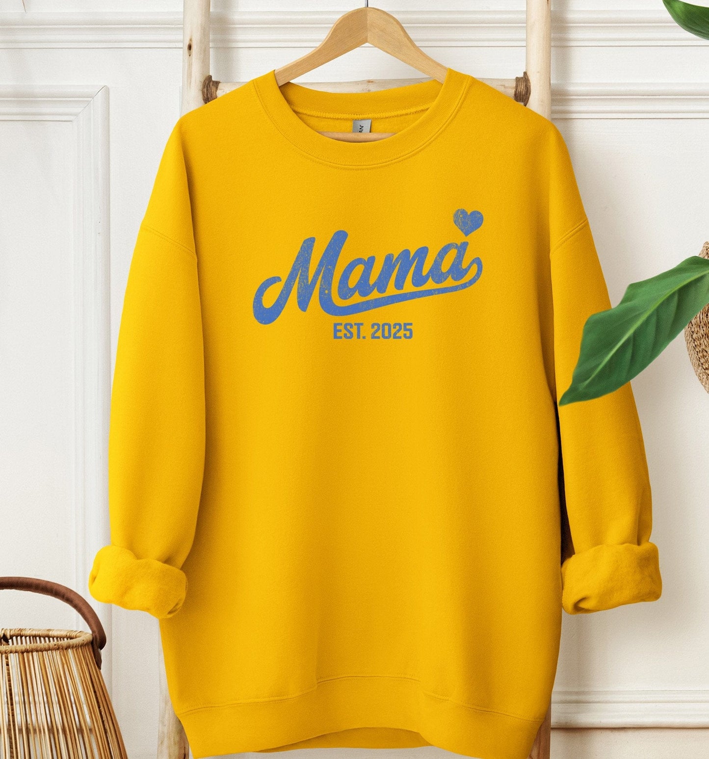 Mama Heart Est 2025 Sweatshirt