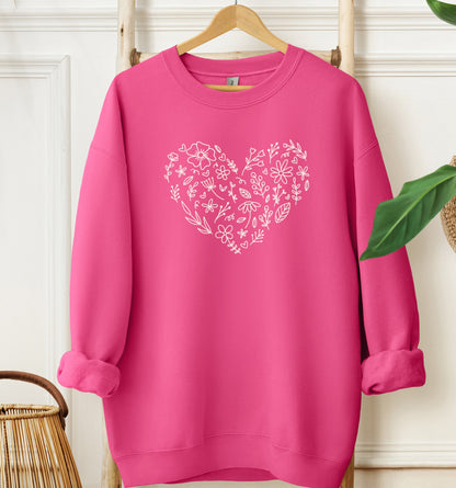 Doodle Flower Sweatshirt