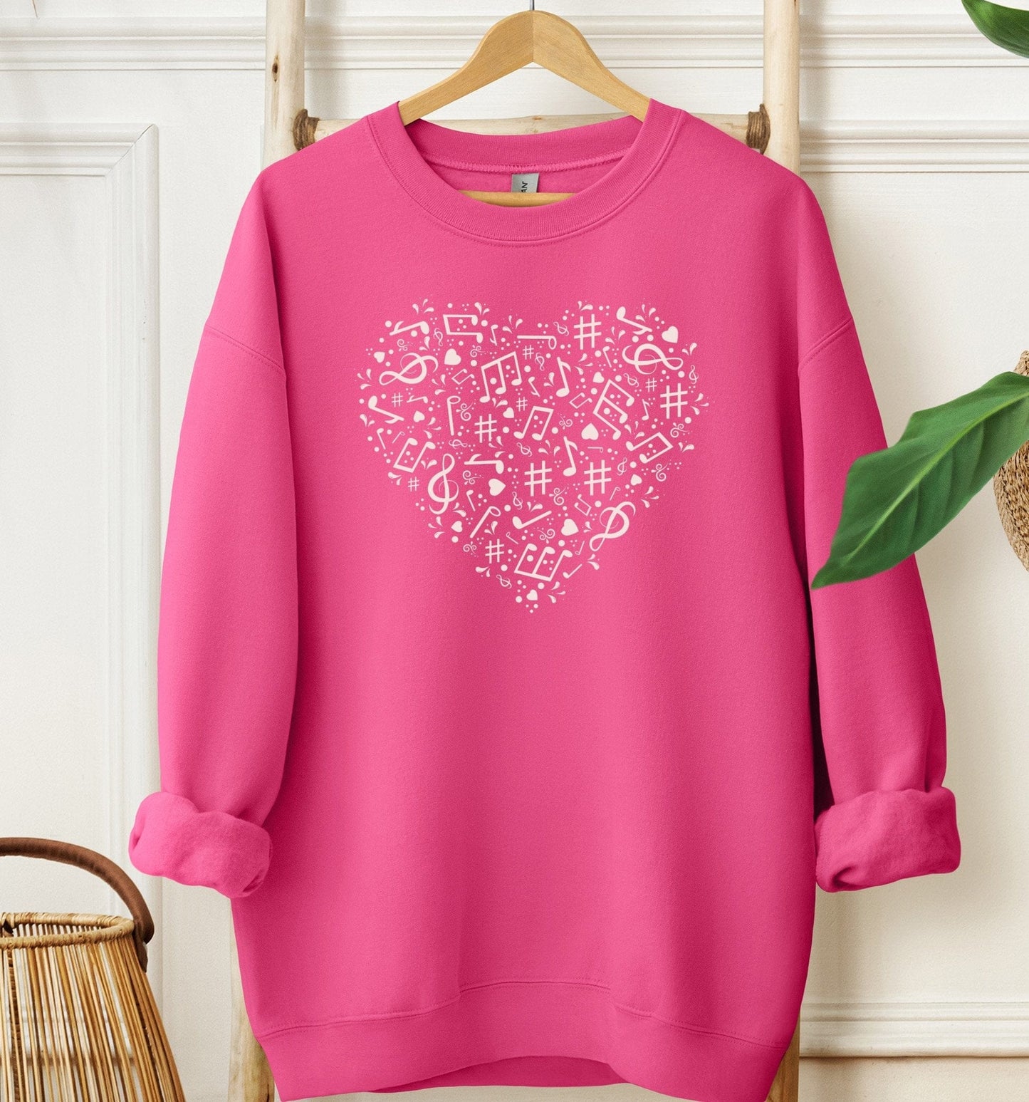 Music Heart Sweatshirt