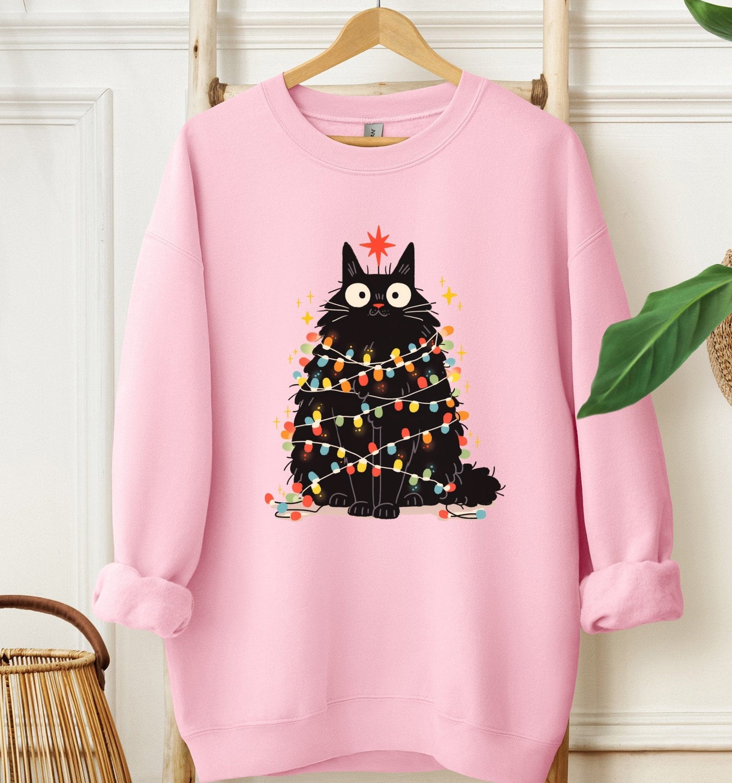 Christmas Cat Crewneck