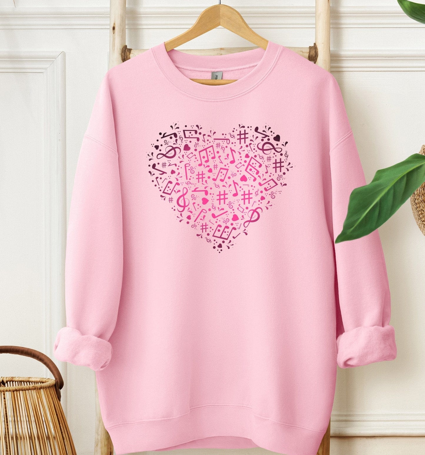 Music Heart Sweatshirt