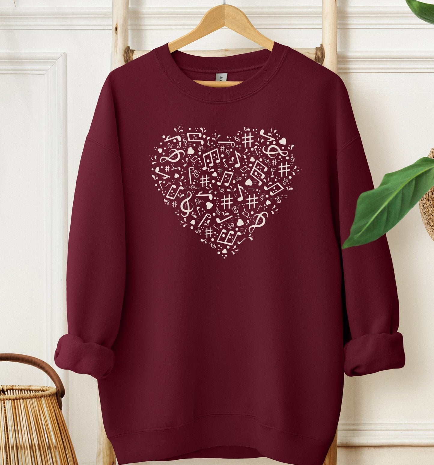 Music Heart Sweatshirt