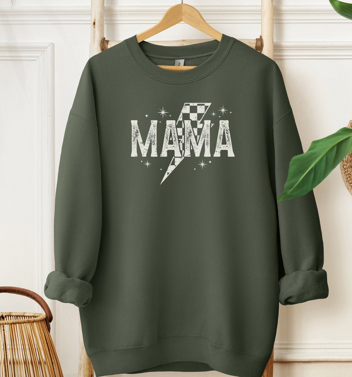 Mama Lightning Bolt Sweatshirt