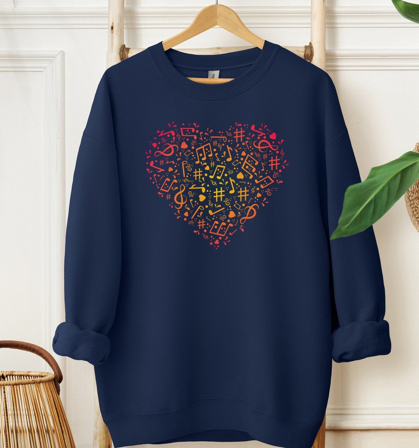 Music Heart Sweatshirt