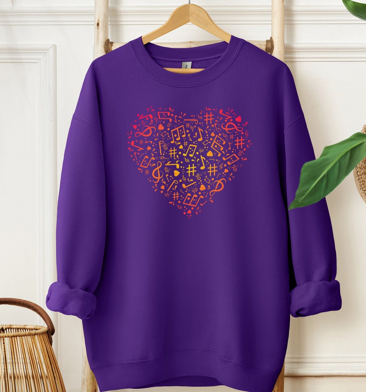 Music Heart Sweatshirt