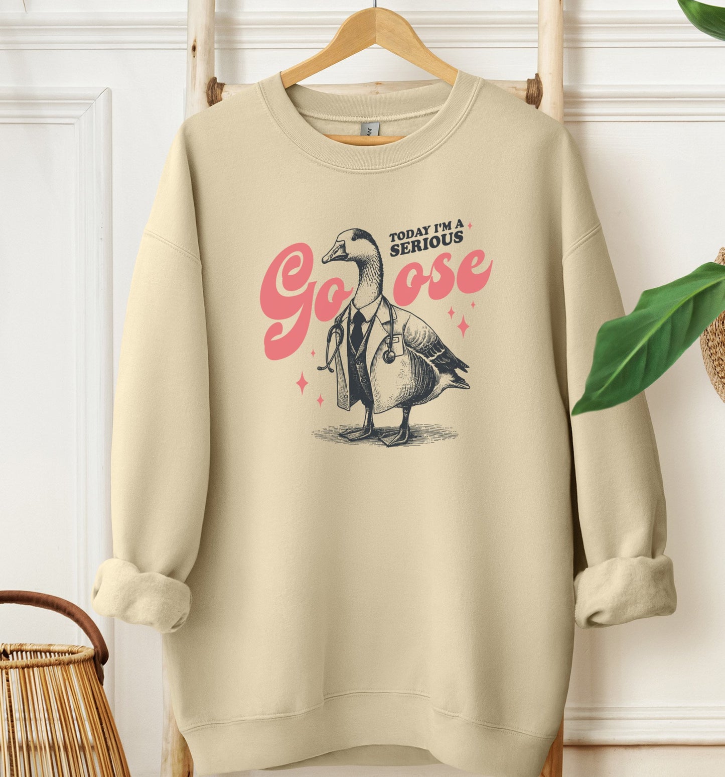 Serious Goose Doctor Sweatshirt