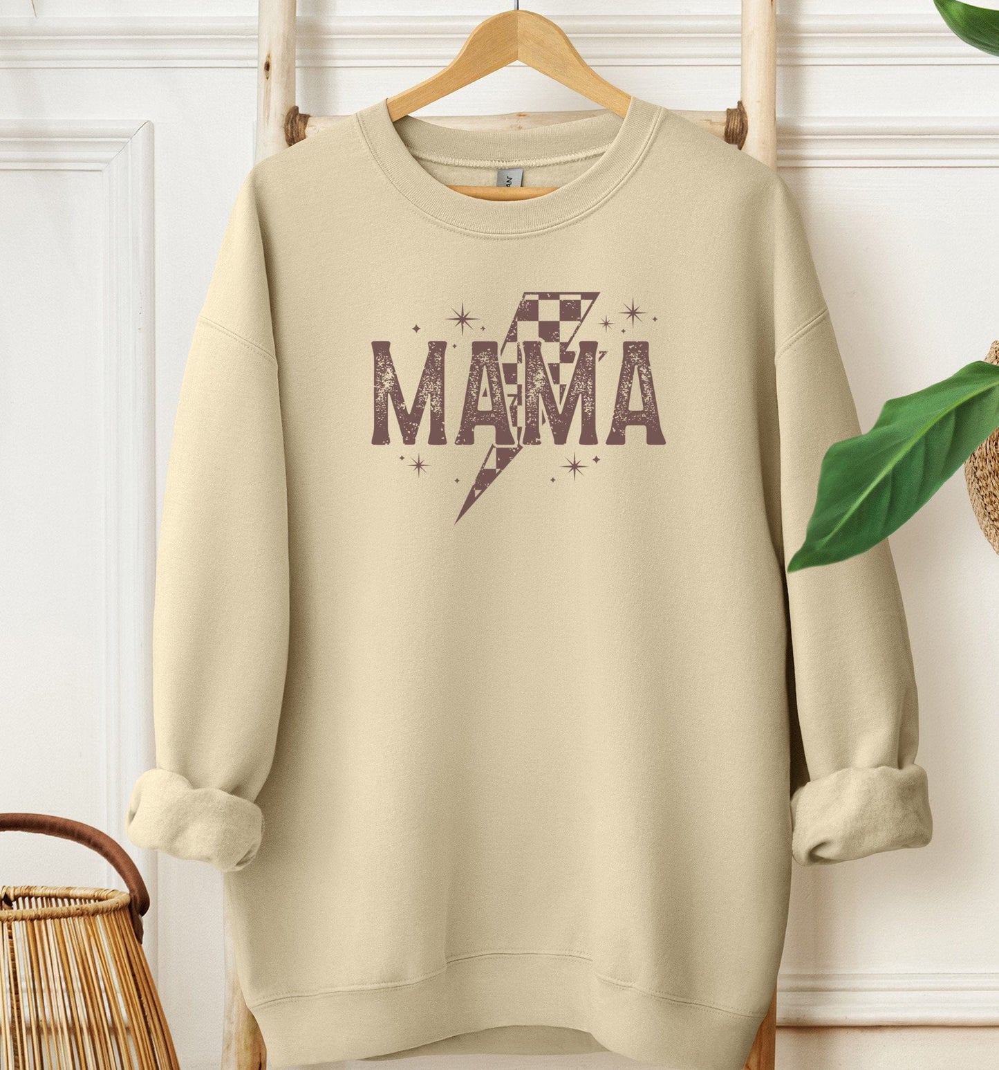 Mama Lightning Bolt Sweatshirt