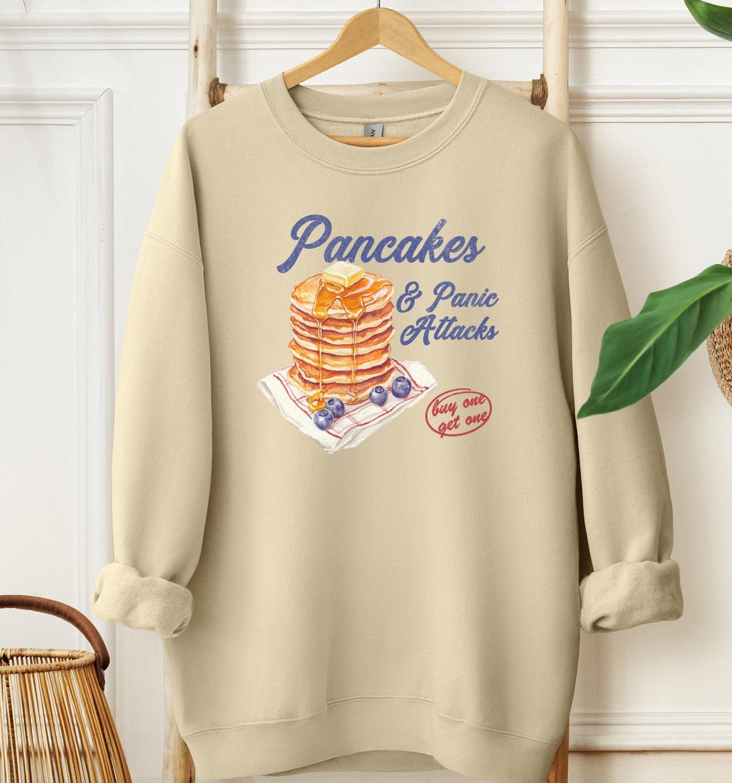 Pancakes & Panic Attacks Sweatshirt