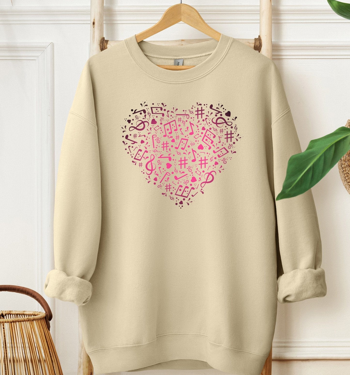 Music Heart Sweatshirt