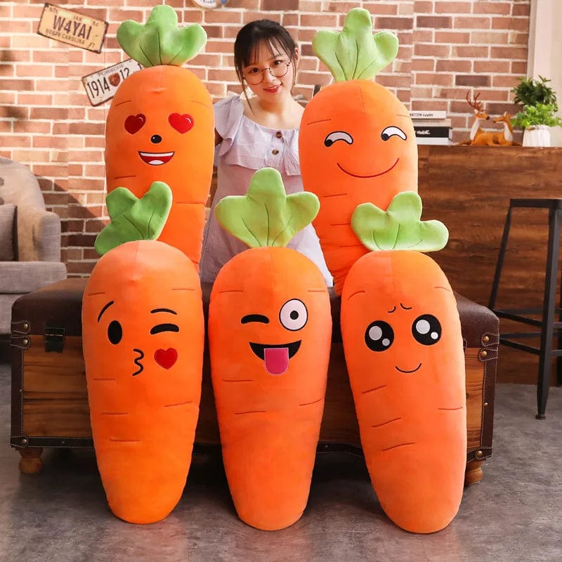 Giant Carrot Plushies