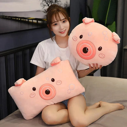 Bubble Pig Pillow Party