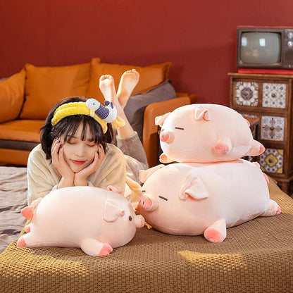 Pudding Piggy Plush Pillow