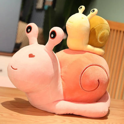 Snuggle Snail Plushie Pals
