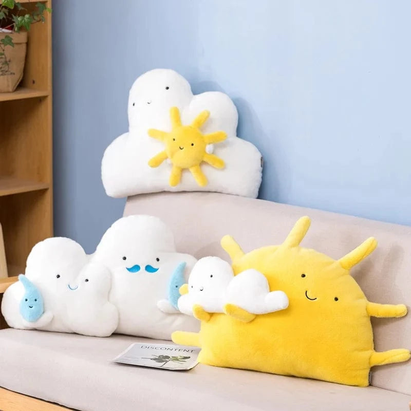 Happy Cloud Family Pillows