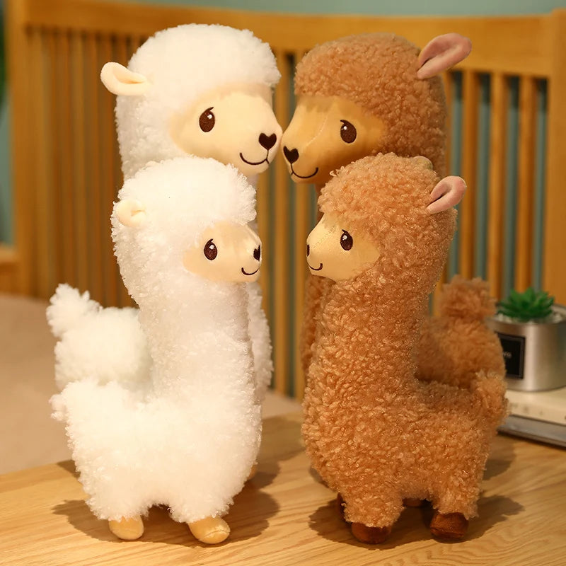 Fluffy Alpaca Snuggle Buddy