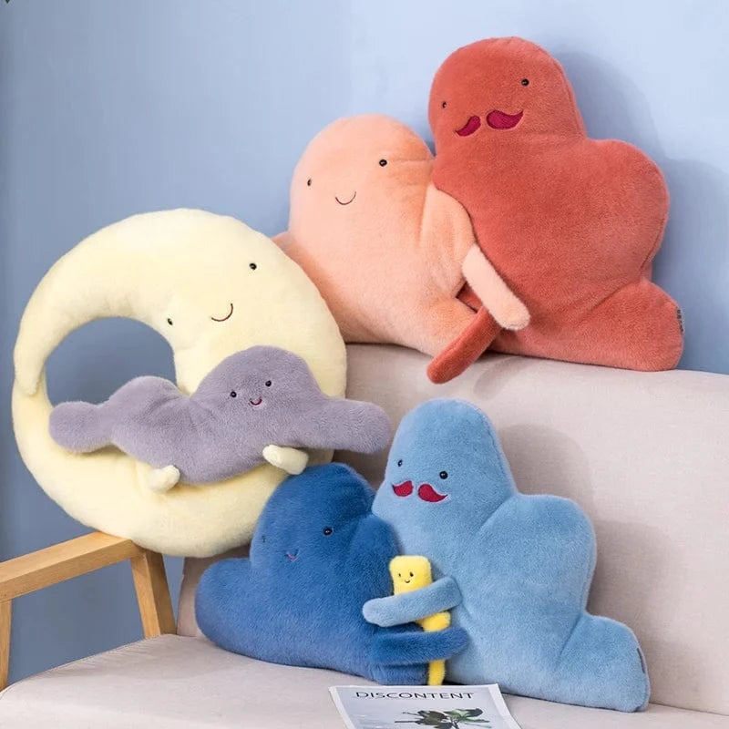 Happy Cloud Family Pillows