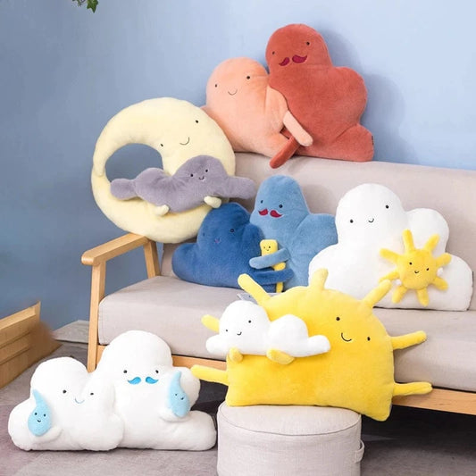 Happy Cloud Family Pillows