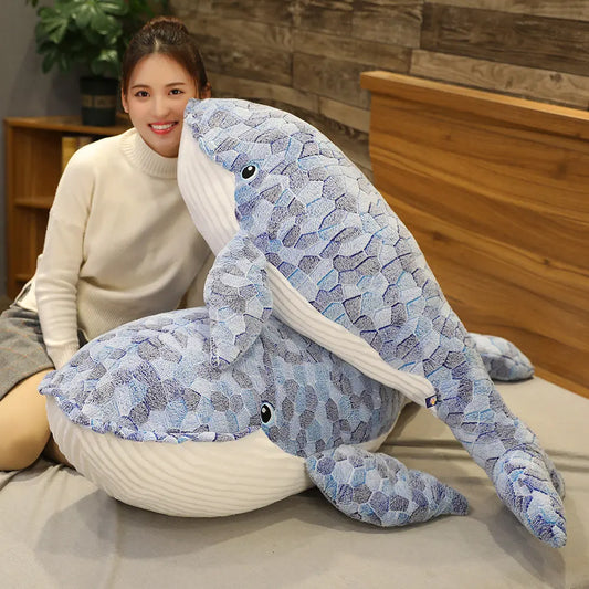 Big Blue Snuggle Whale