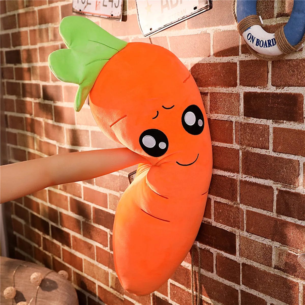 Giant Carrot Plushies