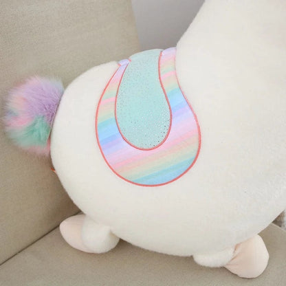 Rainbow Alpaca Plushie