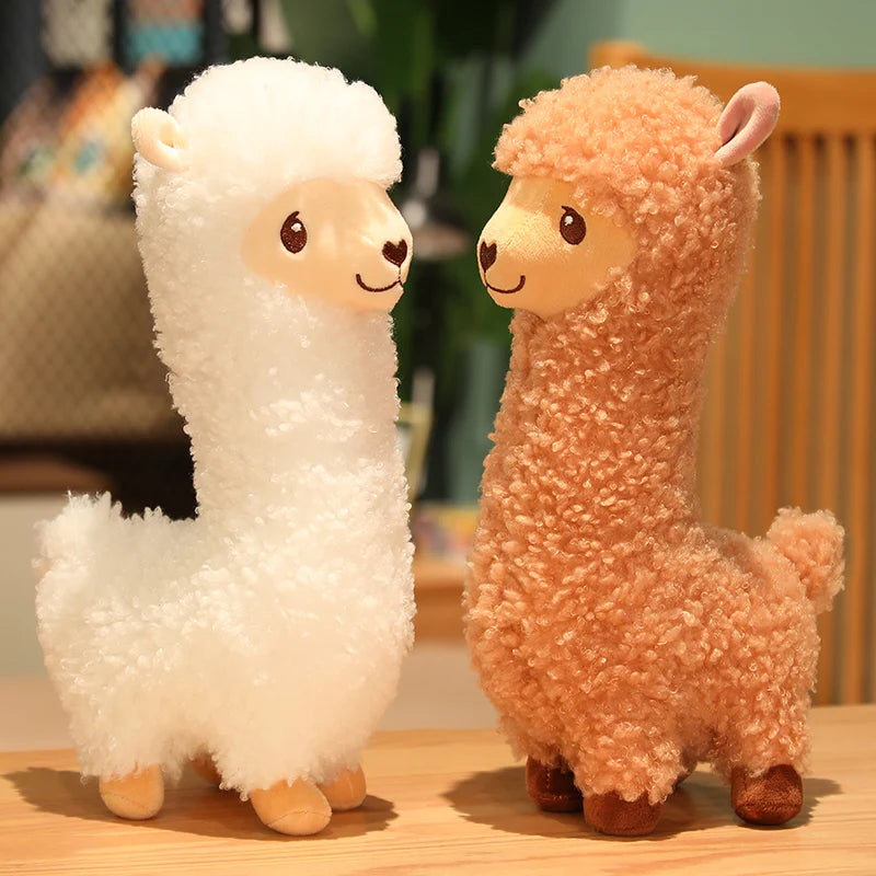 Fluffy Alpaca Snuggle Buddy