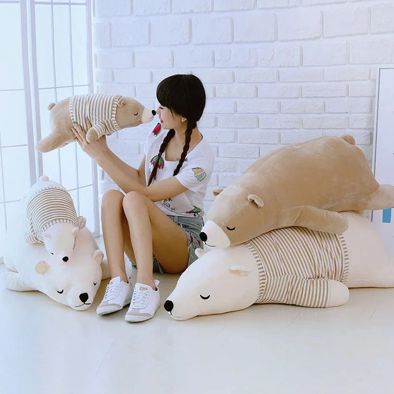 Cozy Polar Bear Plushie