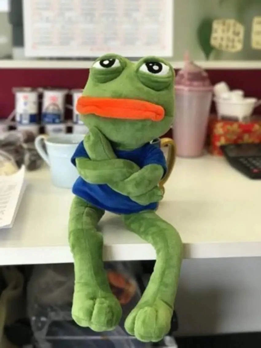Forever Sad Frog Plushies