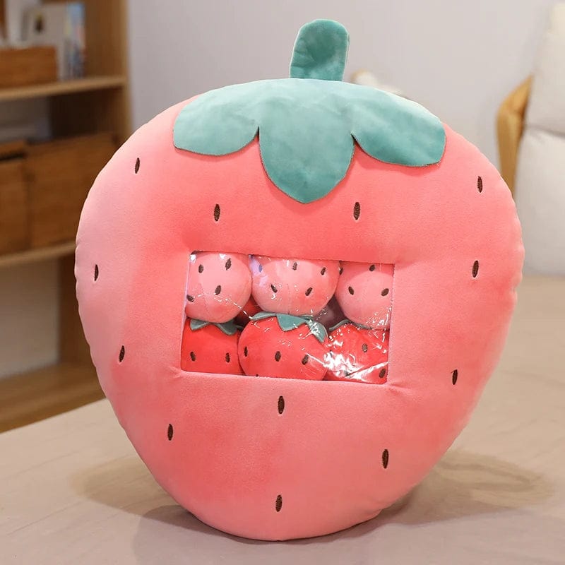 Fruit & Veggie Snack Plushie Bags