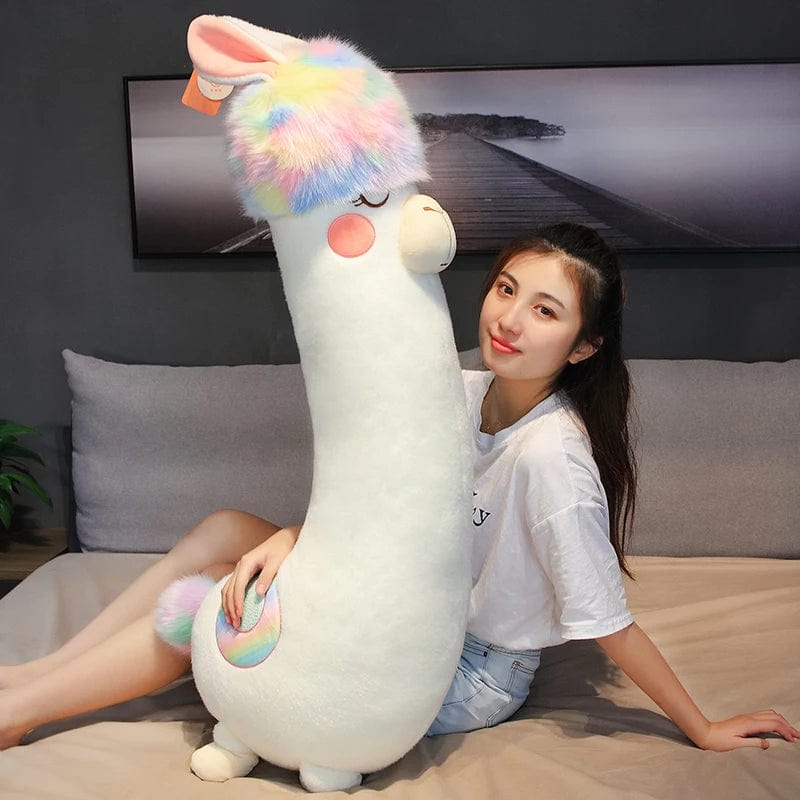 Rainbow Alpaca Plushie