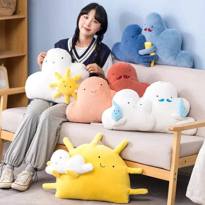 Happy Cloud Family Pillows
