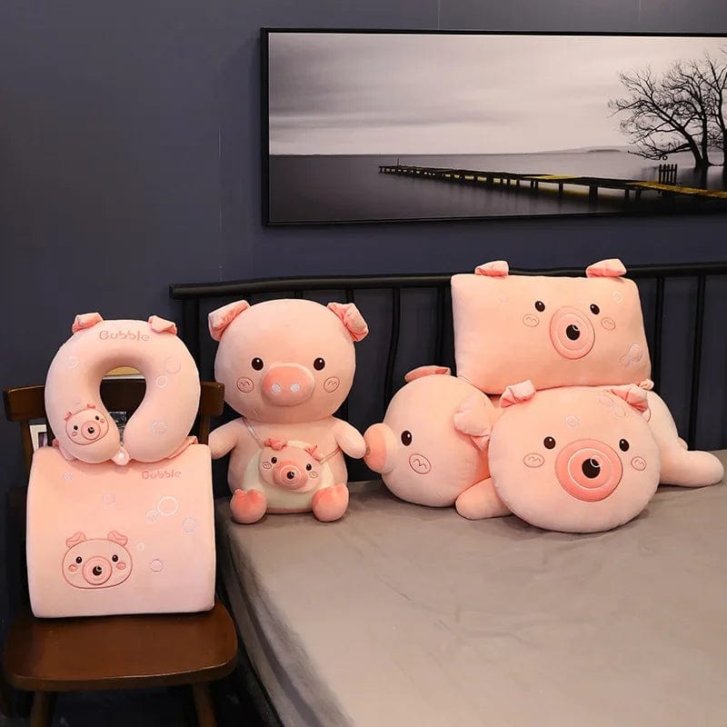 Bubble Pig Pillow Party